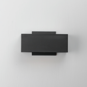 ET2 E23219 Blok 2-lt 9" LED Outdoor Wall Sconce - Black