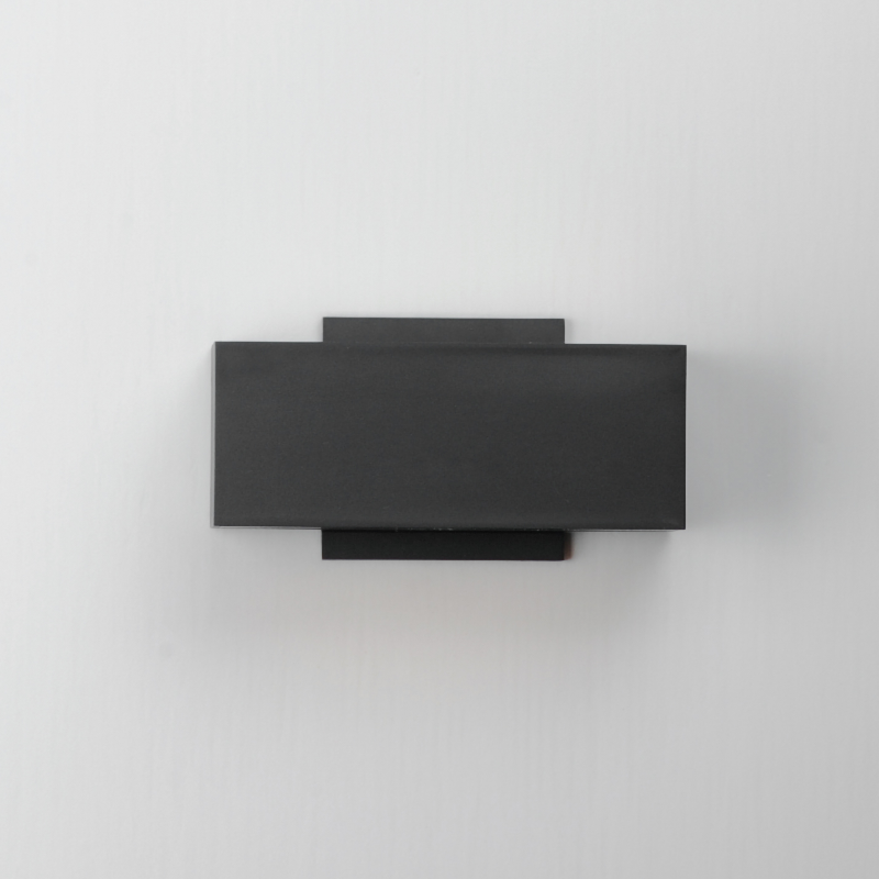 ET2 E23219 Blok 2-lt 9" LED Outdoor Wall Sconce - Black