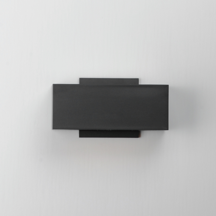 ET2 E23219 Blok 2-lt 9" LED Outdoor Wall Sconce - Black
