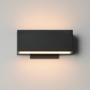 ET2 E23219 Blok 2-lt 9" LED Outdoor Wall Sconce - Black