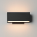 ET2 E23219 Blok 2-lt 9" LED Outdoor Wall Sconce - Black