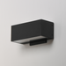 ET2 E23219 Blok 2-lt 9" LED Outdoor Wall Sconce - Black