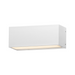 ET2 E23219 Blok 2-lt 9" LED Outdoor Wall Sconce - White
