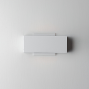 ET2 E23219 Blok 2-lt 9" LED Outdoor Wall Sconce - White