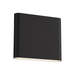 ET2 E23236 Spartan 2-lt 8" LED Outdoor Wall Sconce - Black