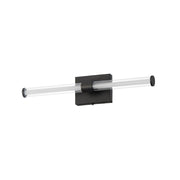 ET2 E23442-10 Fuse 1-lt 23" LED Bath Vanity, 5CCT Selectable - Black