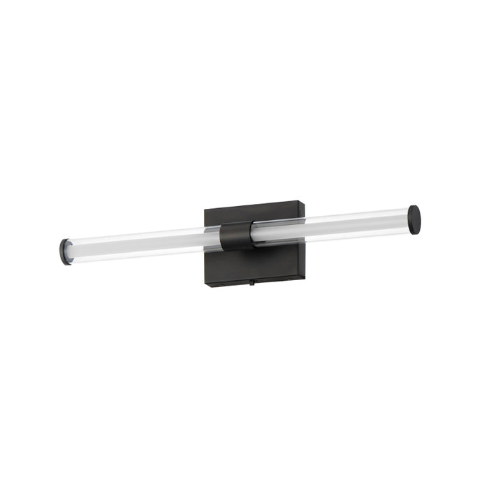 ET2 E23442-10 Fuse 1-lt 23" LED Bath Vanity, 5CCT Selectable - Black