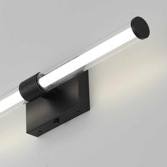 ET2 E23442-10 Fuse 1-lt 23" LED Bath Vanity, 5CCT Selectable - Black