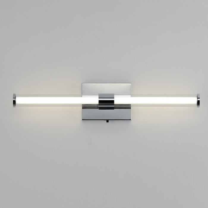ET2 E23442-10 Fuse 1-lt 23" LED Bath Vanity, 5CCT Selectable - Polished Chrome