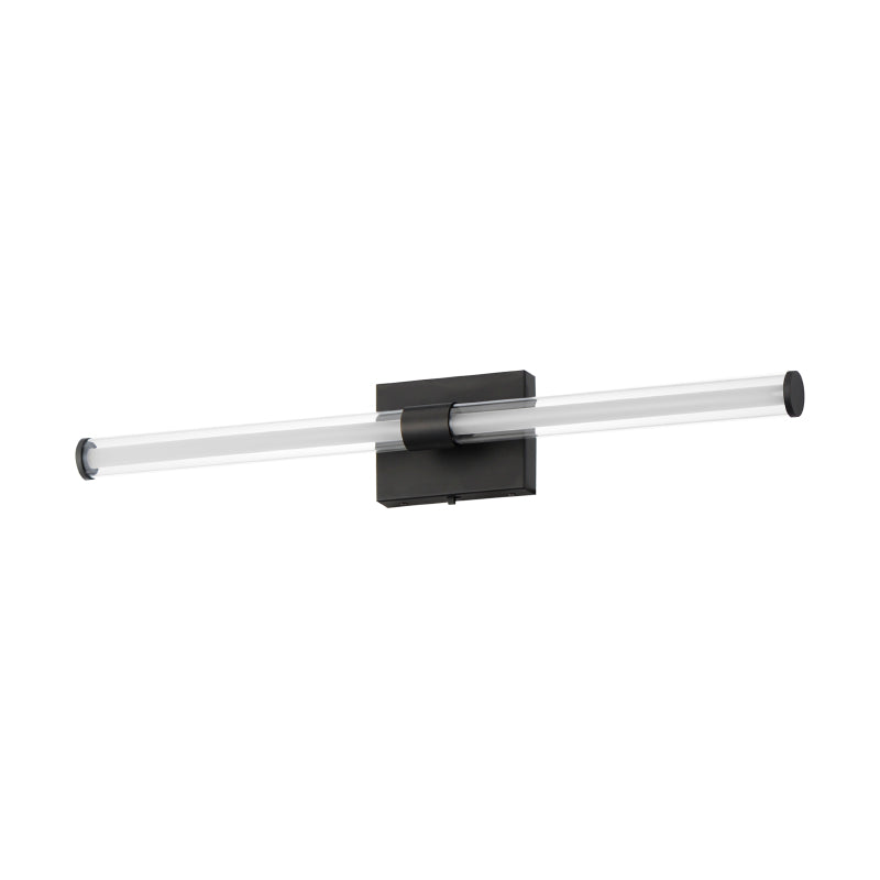 ET2 E23443-10 Fuse 1-lt 30" LED Bath Vanity Sconce CCT Select-Black