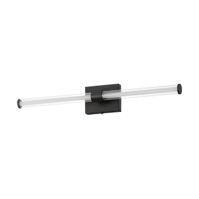 ET2 E23443-10 Fuse 1-lt 30" LED Bath Vanity Sconce CCT Select-Black