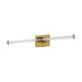 ET2 E23443-10 Fuse 1-lt 30" LED Bath Vanity Sconce CCT Select-Natural Aged Brass