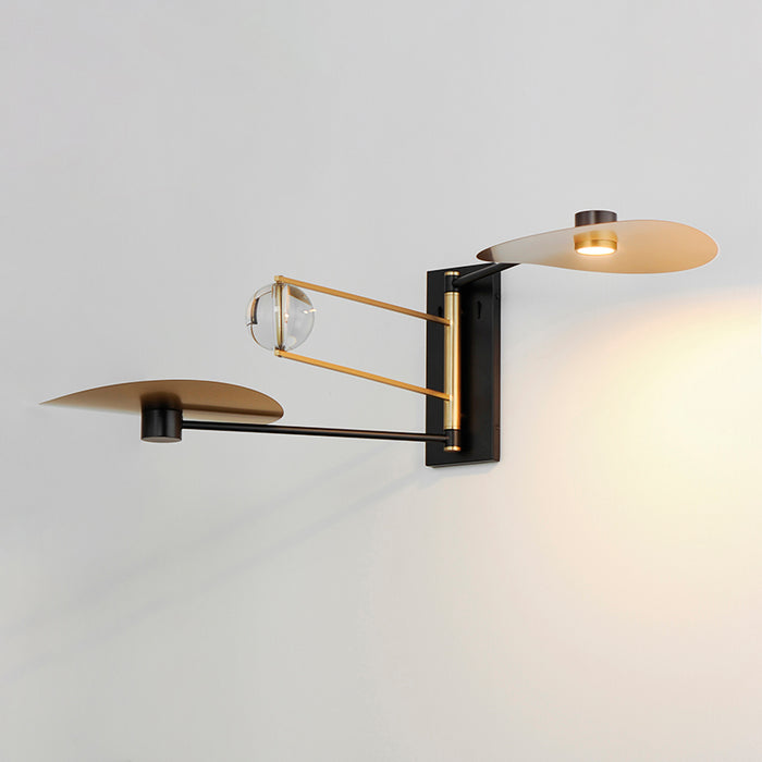 ET2 E24072 Pearl 2-lt 12" LED Wall Sconce