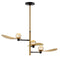 ET2 E24073 Pearl 3-lt 39" LED Chandelier