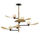 ET2 E24075 Pearl 6-lt 47" LED Chandelier