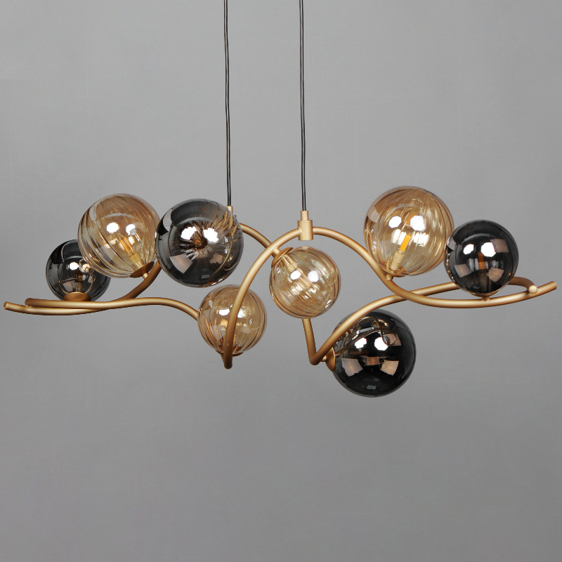 ET2 E24187 Planetary 8-lt 44" LED Linear Pendant