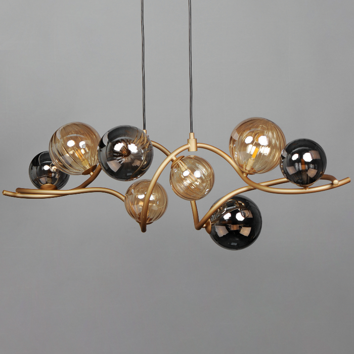 ET2 E24187 Planetary 8-lt 44" LED Linear Pendant