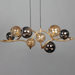 ET2 E24187 Planetary 8-lt 44" LED Linear Pendant