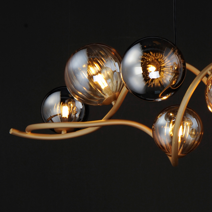 ET2 E24187 Planetary 8-lt 44" LED Linear Pendant