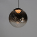 ET2 E24189 Planetary 1-lt 10" LED Pendant - Black/Smoke Glass
