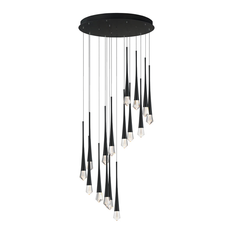 ET2 E24230-122 Pierce 16-lt 25" LED Chandelier