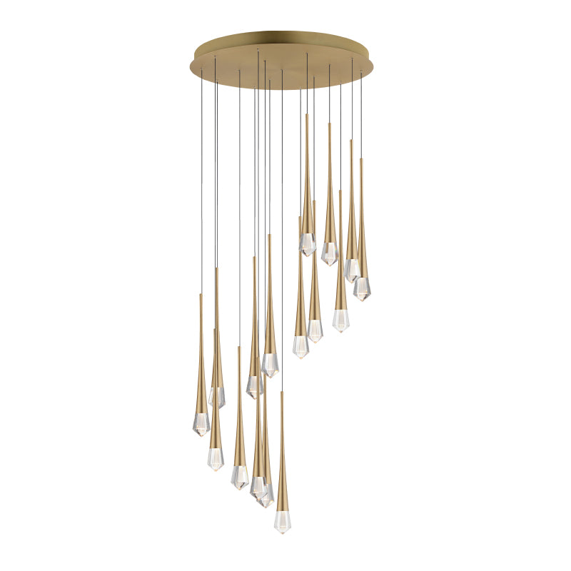 ET2 E24230-122 Pierce 16-lt 25" LED Chandelier