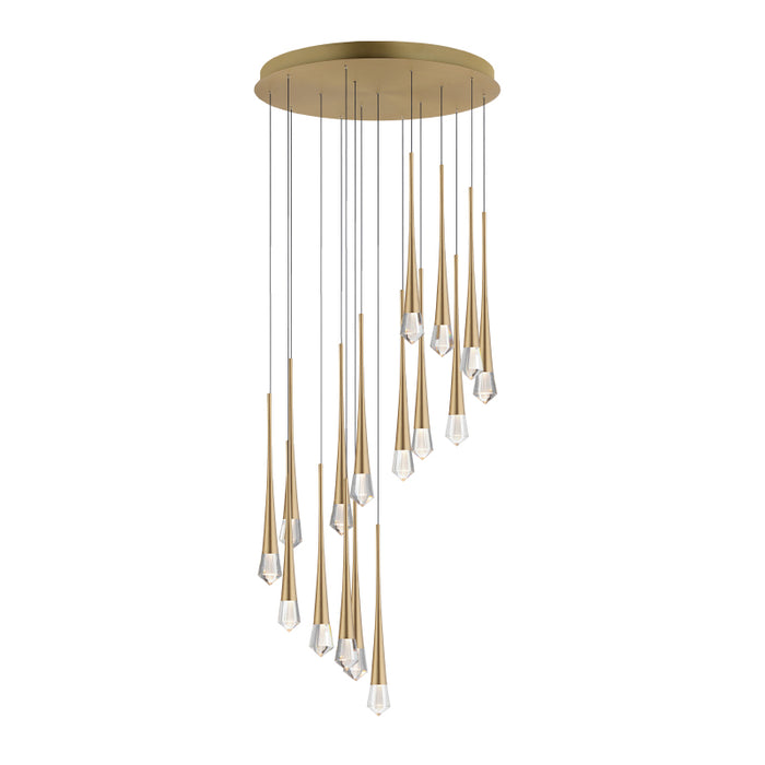 ET2 E24230-122 Pierce 16-lt 25" LED Chandelier