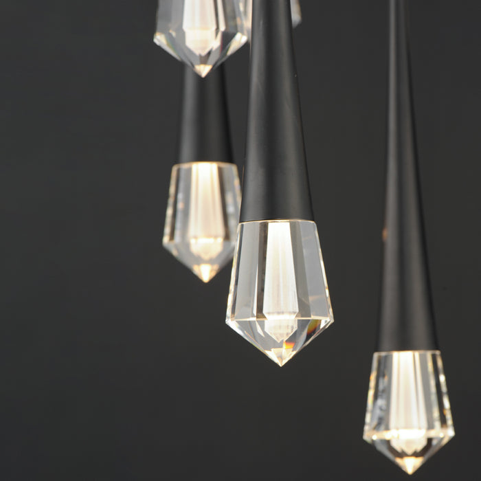ET2 E24230-122 Pierce 16-lt 25" LED Chandelier