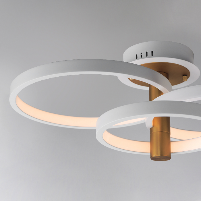 ET2 E24323 Hoopla 3-lt 26" LED Semi Flush Mount
