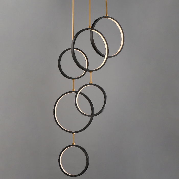 ET2 E24325 Hoopla 6-lt 25" LED Pendant