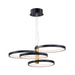 ET2 E24326 Hoopla 4-lt 34" LED Pendant - Black/Gold