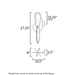 ET2 E24613 Unity 3-lt 27" Tall LED Wall Sconce