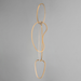 ET2 E24617 Unity 4-lt 14" LED Pendant - Brushed Champagne