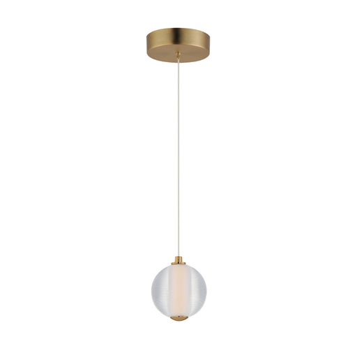 ET2 E24641-144 Rhythm 1-lt 6" LED Pendant-Gold