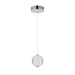 ET2 E24641-144 Rhythm 1-lt 6" LED Pendant-Polished Chrome