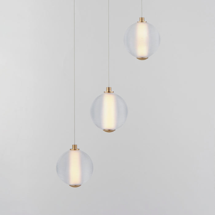 ET2 E24643-144 Rhythm 3-lt 12" LED Pendant