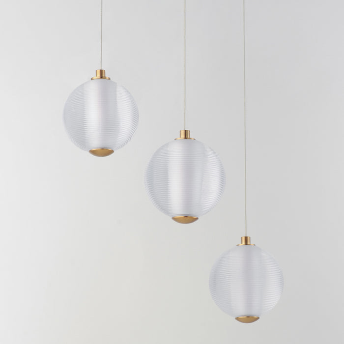 ET2 E24643-144 Rhythm 3-lt 12" LED Pendant