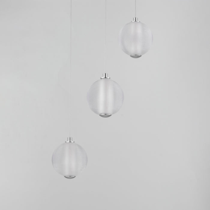 ET2 E24643-144 Rhythm 3-lt 12" LED Pendant