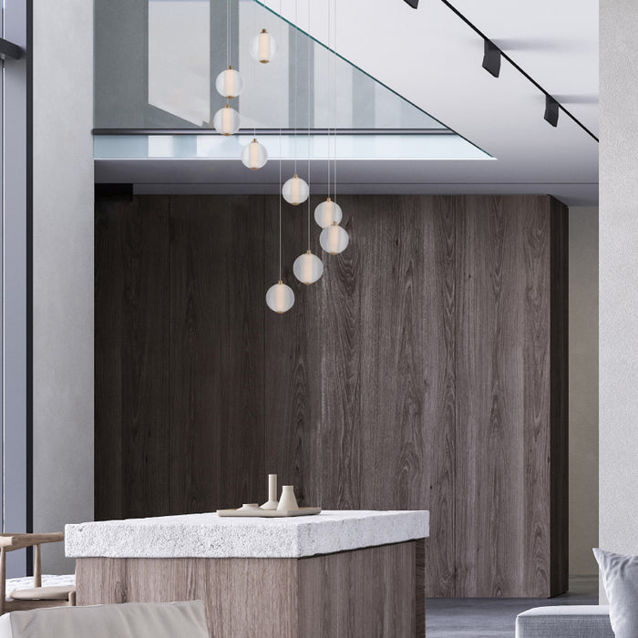 ET2 E24646-144 Rhythm 9-lt 22" LED Pendant