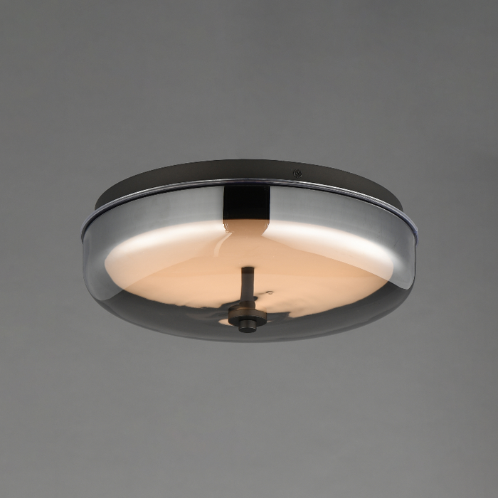 ET2 E24660 Voto 1-lt 12" LED Flush Mount - Gunmetal