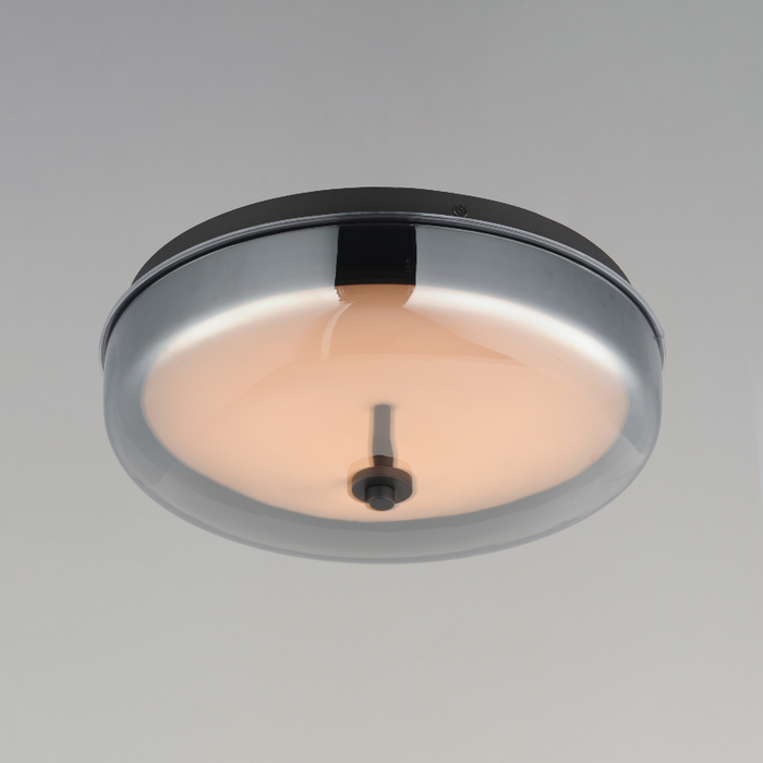 ET2 E24660 Voto 1-lt 12" LED Flush Mount - Gunmetal