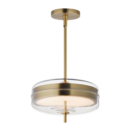 ET2 E24662 Voto 2-lt 12" LED Pendant - Natural Aged Brass