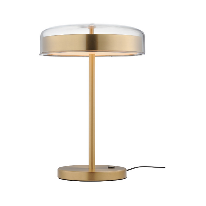 ET2 E24669 Voto 2-lt 18" Tall LED Table Lamp - Natural Aged Brass