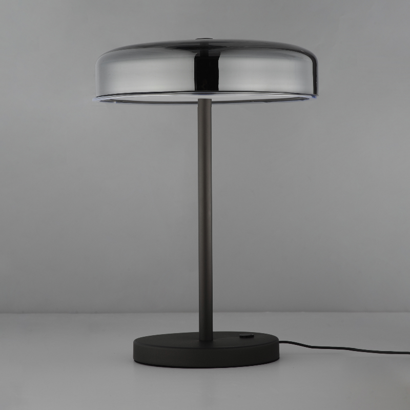 ET2 E24669 Voto 2-lt 18" Tall LED Table Lamp - Gunmetal