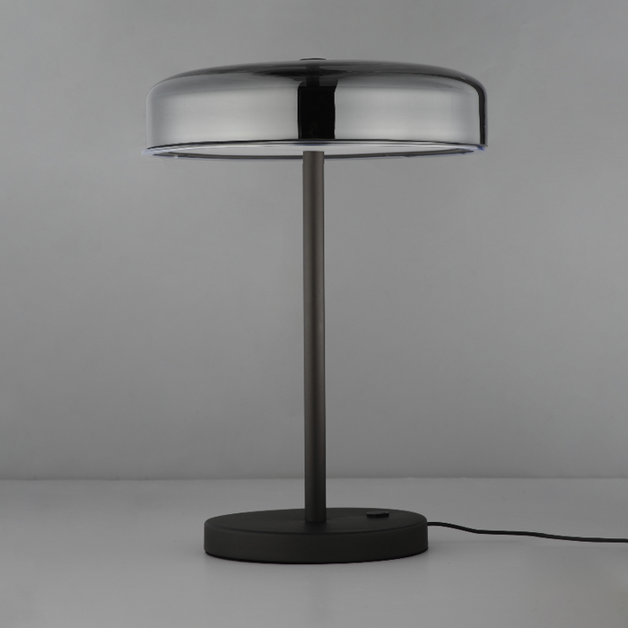 ET2 E24669 Voto 2-lt 18" Tall LED Table Lamp - Gunmetal