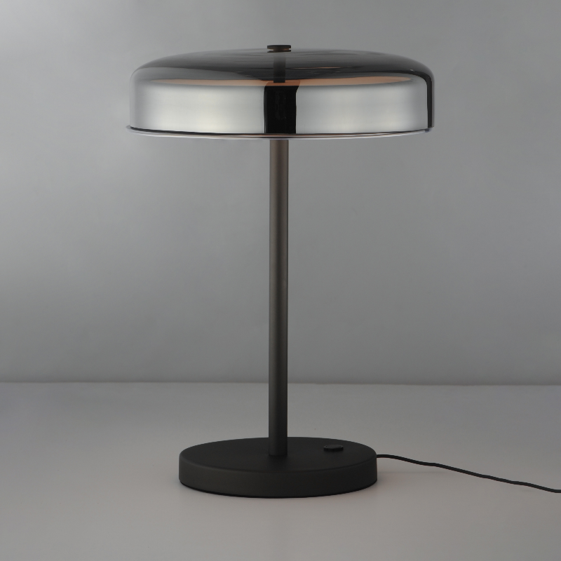 ET2 E24669 Voto 2-lt 18" Tall LED Table Lamp - Gunmetal