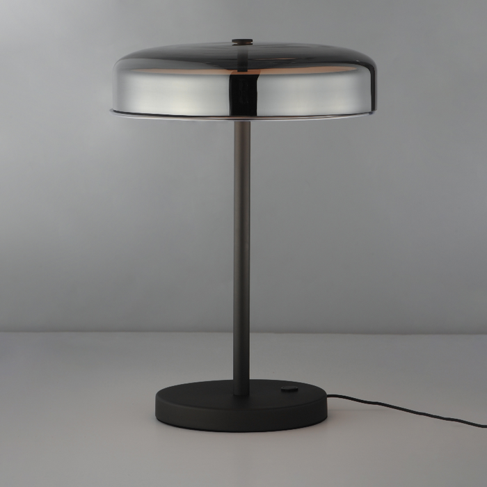 ET2 E24669 Voto 2-lt 18" Tall LED Table Lamp - Gunmetal
