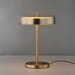 ET2 E24669 Voto 2-lt 18" Tall LED Table Lamp - Natural Aged Brass