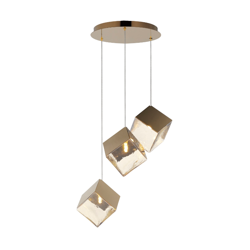 ET2 E24683 Ice Cube 3-lt 19" LED Pendant