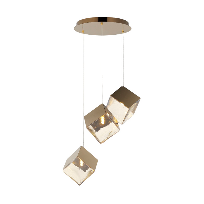 ET2 E24683 Ice Cube 3-lt 19" LED Pendant